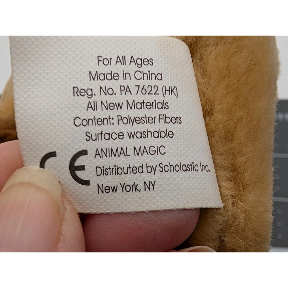 Scholastic Lion‎ Plush Brown 6 Inch Tangerine Press Animal Magic
